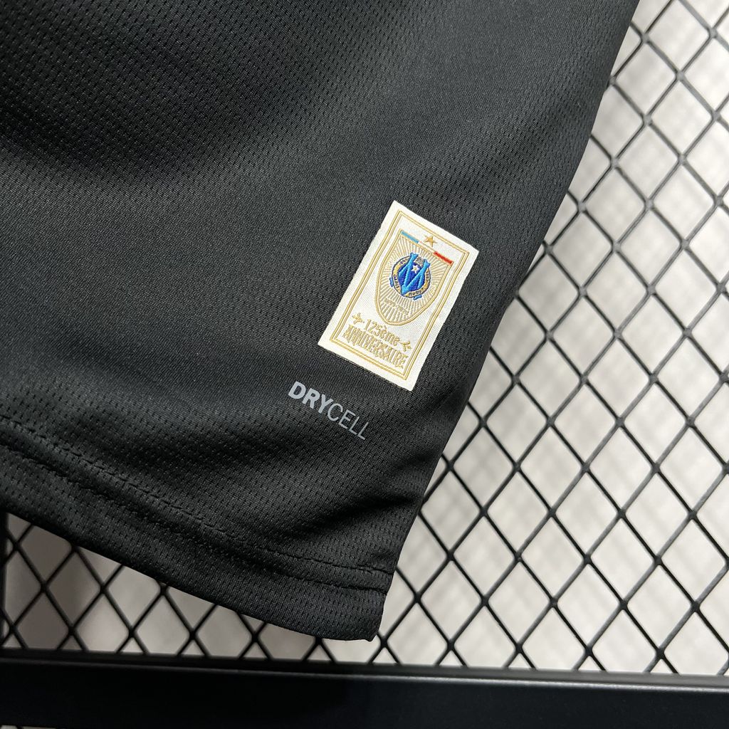 CAMISETA OLYMPIQUE DE MARSEILLE EDICIÓN ANIVERSARIO 125 NEGRA