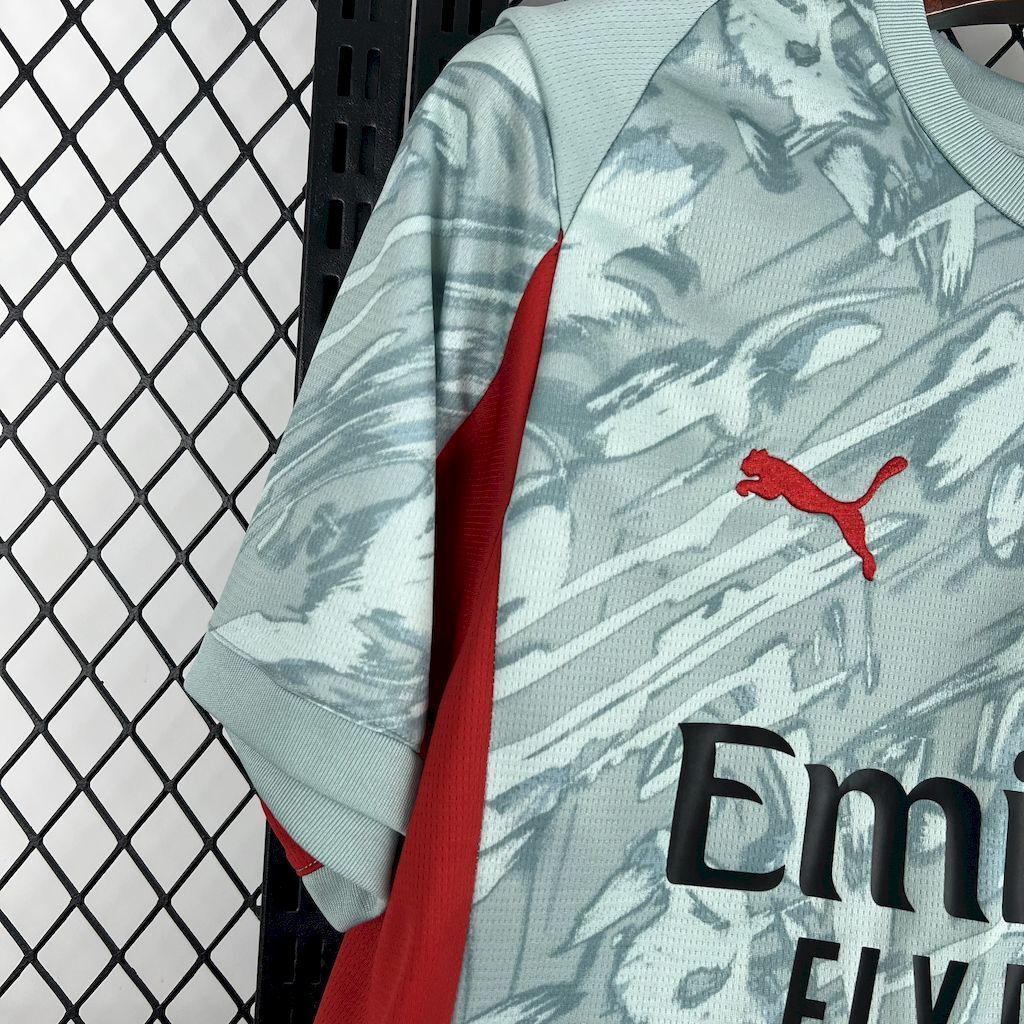 CAMISETA AC MILAN VISITA 2025/26