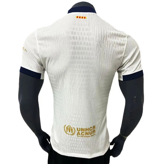 CAMISETA BARCELONA 24/25 VERSIÓN JUGADOR COLDPLAY BLANCA