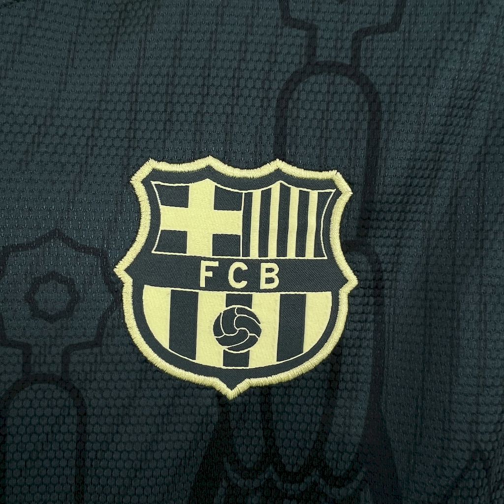 CAMISETA BARCELONA 2024/25 ENTRENAMIENTO VERDE OSCURO