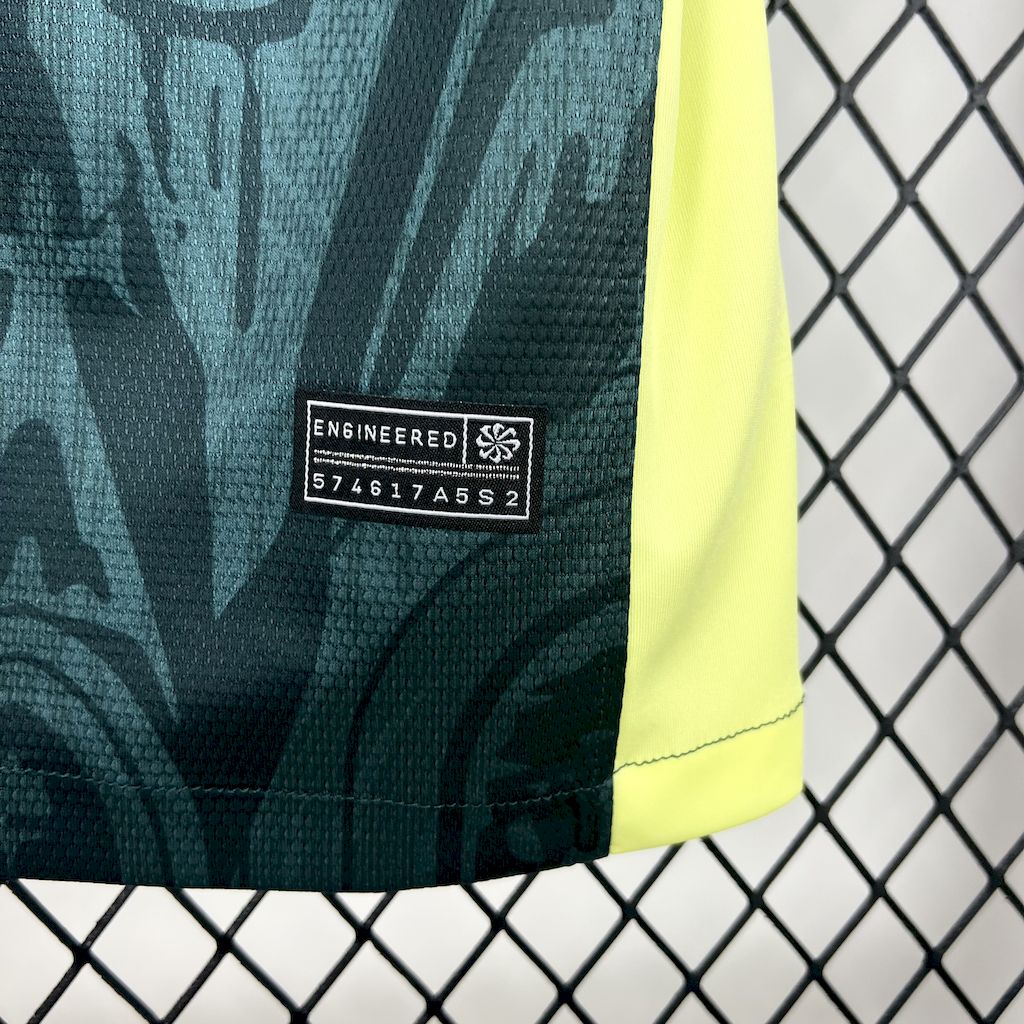 CAMISETA BARCELONA 2024/25 ENTRENAMIENTO VERDE OSCURO