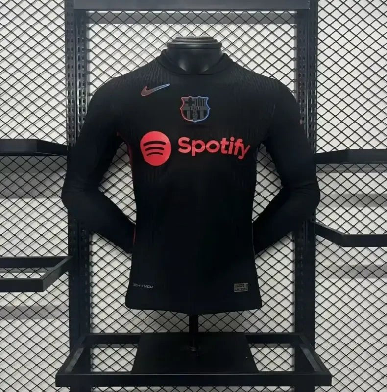 CAMISETA BARCELONA 24/25 VISTA MANGA LARGA VERSIÓN JUGADOR