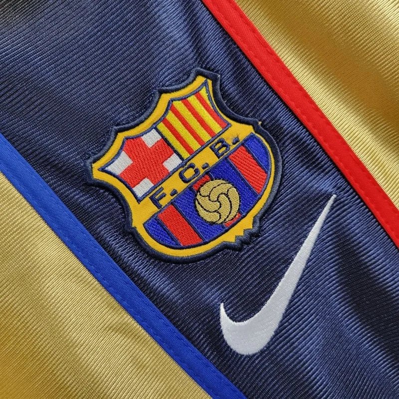 CAMISETA BARCELONA VISITA 2001/02 RETRO