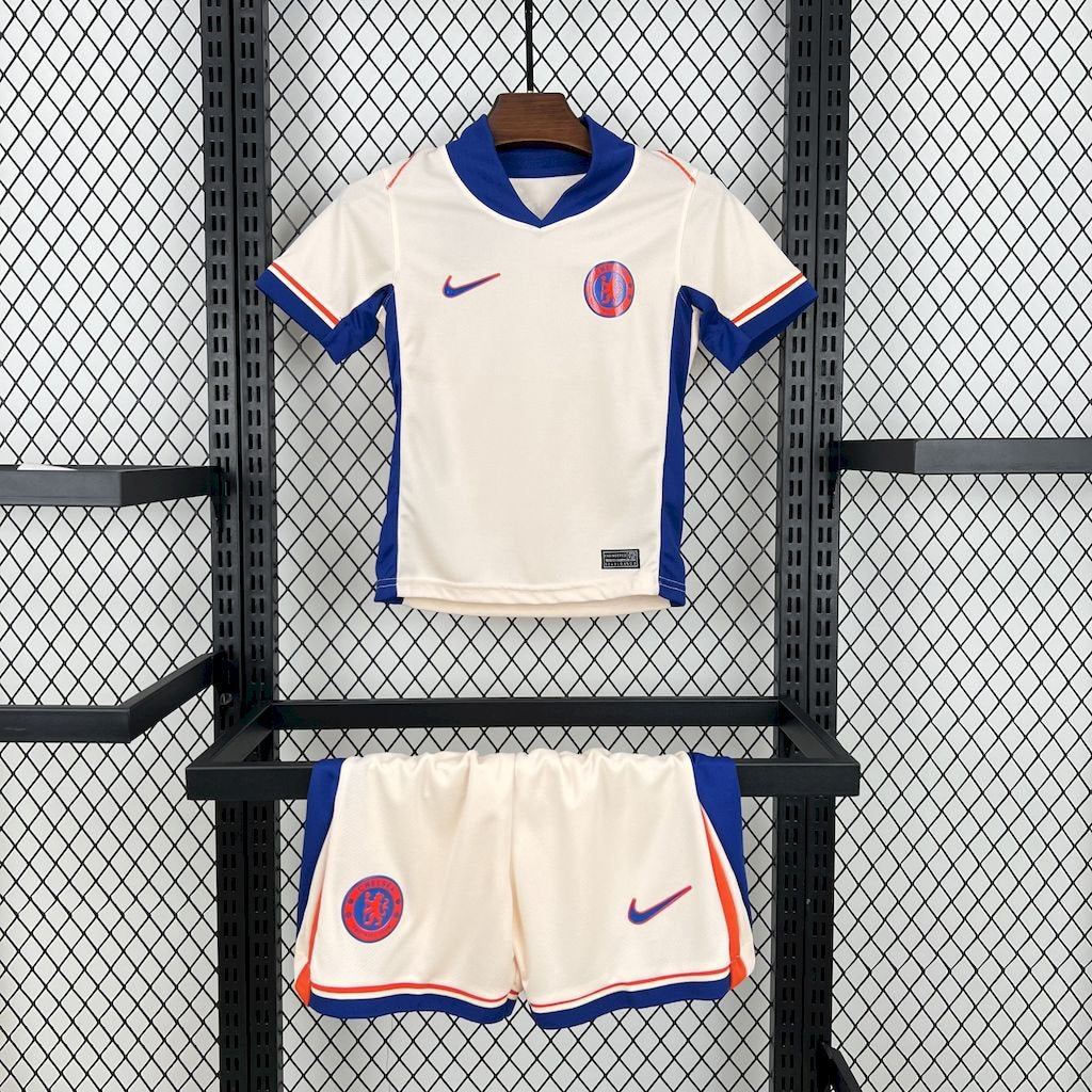 CAMISETA CHELSEA VISITA 2024/25 CONJUNTO INFANTIL