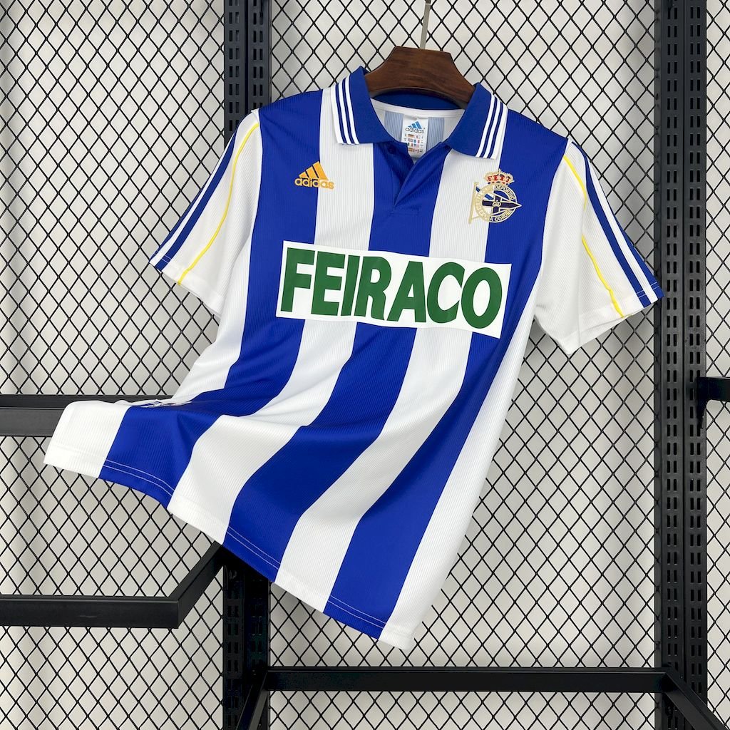CAMISETA DEPORTIVO LA CORUÑA 99/00 RETRO