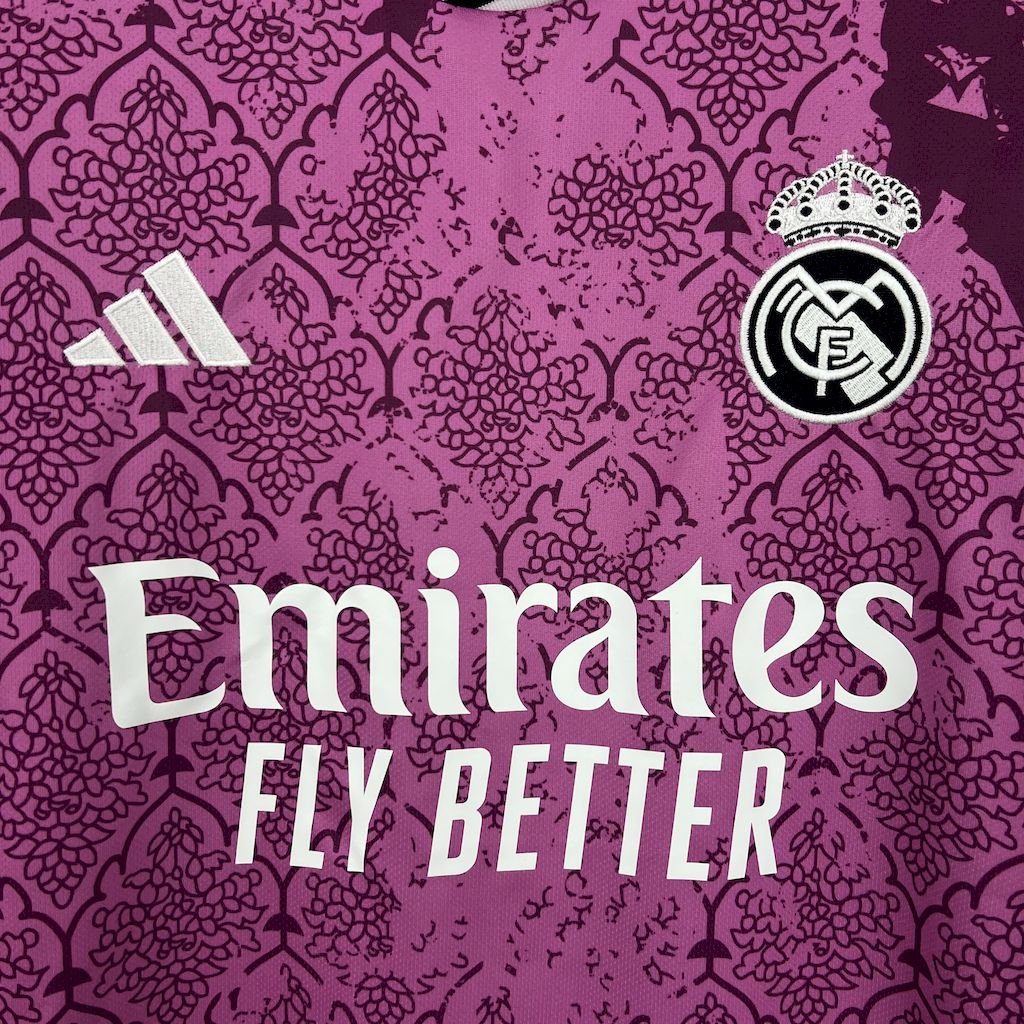 CAMISETA REAL MADRID 2024/25 EDICION PASTEL MORADO