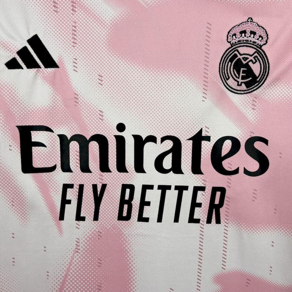 CAMISETA REAL MADRID 24/25 EDICION ROSADA