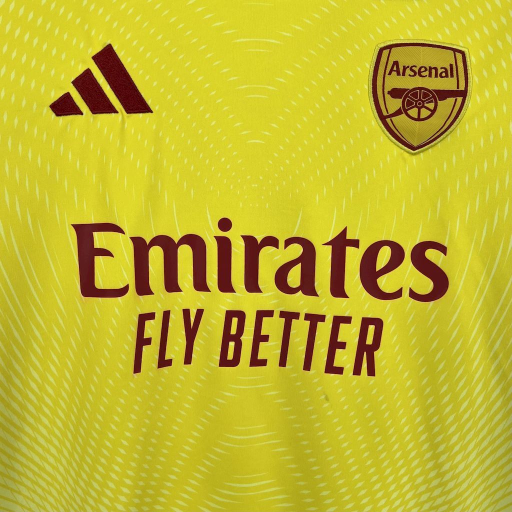 CAMISETA ARSENAL PORTERO 25/26
