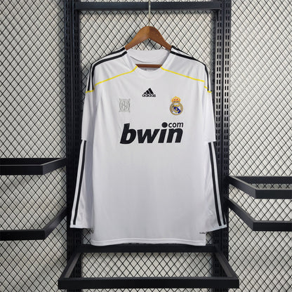 CAMISETA REAL MADRID I 09/10 HOMBRE (RETRO) MANGA LARGA