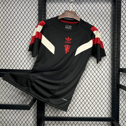 CAMISETA MANCHESTER UNITED 24/25 ORIGINALS TEE BLACK