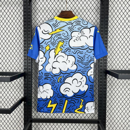 CAMISETA MANCHESTER CITY 2025/26 VERSION BLANCO Y AZUL