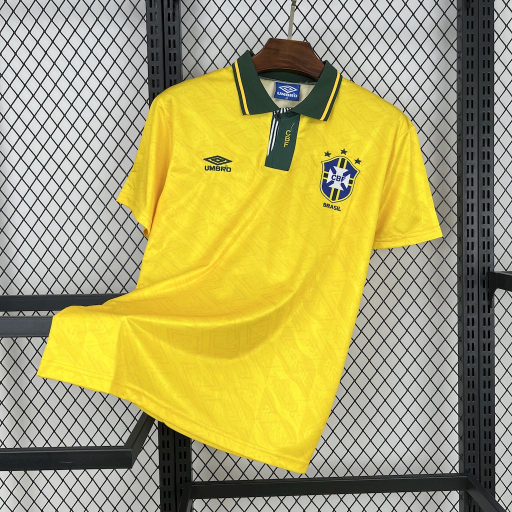 CAMISETA BRASIL 1991/93 RETRO