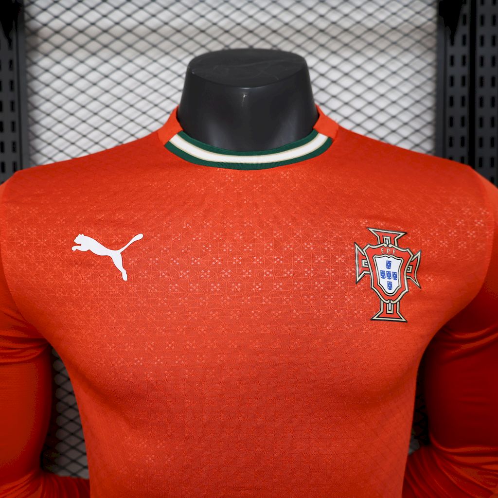 CAMISETA PORTUGAL 2025/26 MANGA LARGA VERSIÓN JUGADOR