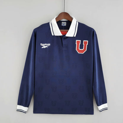 CAMISETA UNIVERSIDAD DE CHILE RETRO 1998 MANGA LARGA