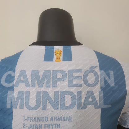 CAMISETA ARGENTINA EDICIÓN COMEMORATIVA I 23/24 HOMBRE (VERSIÓN JUGADOR)
