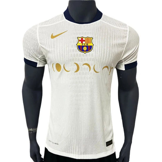 CAMISETA BARCELONA 24/25 VERSIÓN JUGADOR COLDPLAY BLANCA