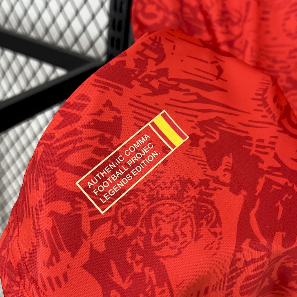 CAMISETA ESPAÑA EDICION ROJA 2024/25