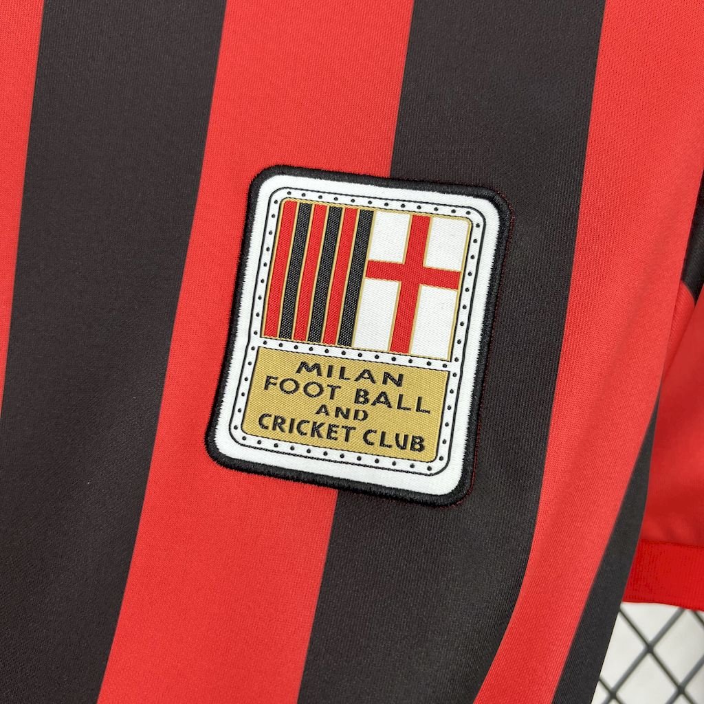 CAMISETA AC MILAN 2024/25 125th MANGA LARGA ROJA