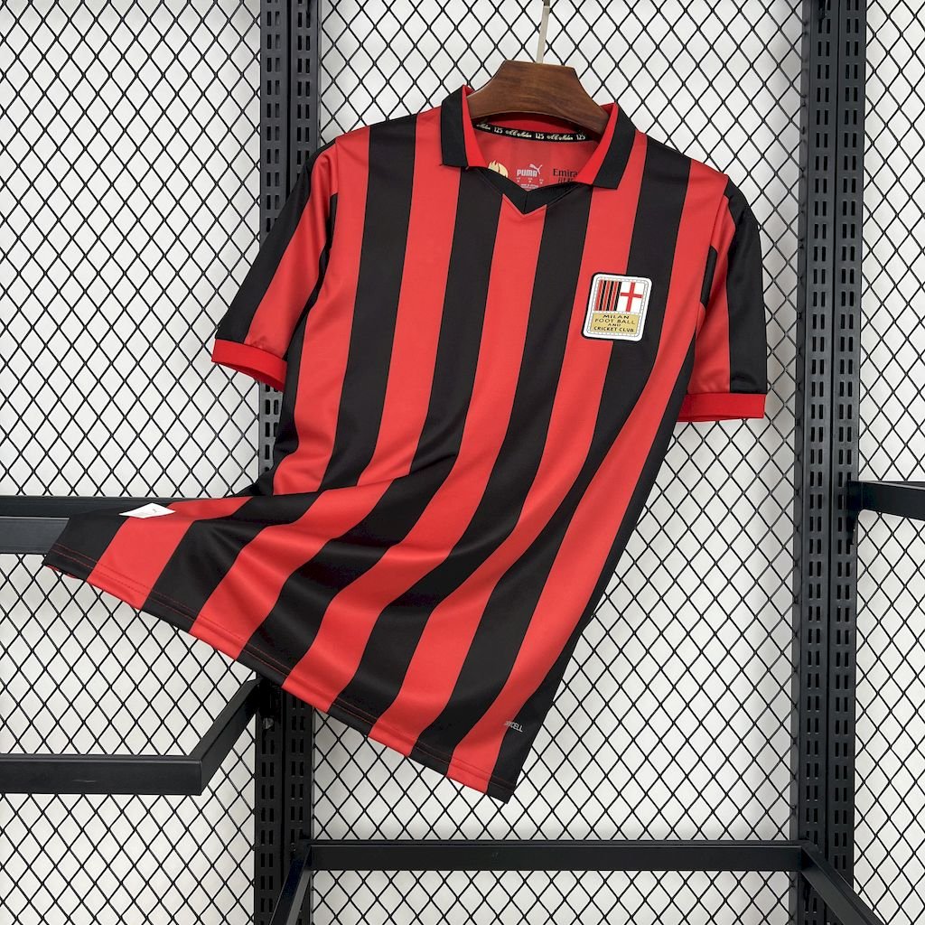 CAMISETA AC MILAN 2024/25 EDICION 125th ROJA