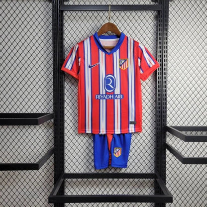CAMISETA ATLÉTICO DE MADRID LOCAL 24/25 CONJUNTO INFANTIL