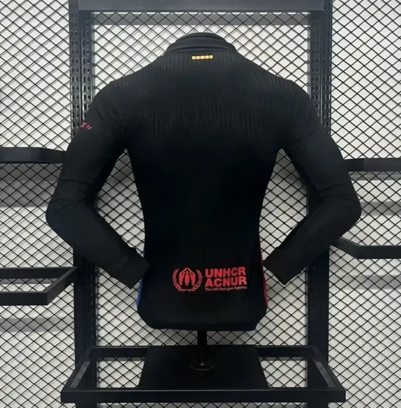 CAMISETA BARCELONA 24/25 VISTA MANGA LARGA VERSIÓN JUGADOR
