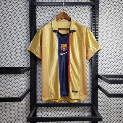 CAMISETA BARCELONA VISITA 2001/02 RETRO