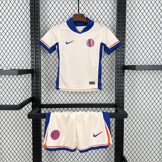 CAMISETA CHELSEA VISITA 2024/25 CONJUNTO INFANTIL