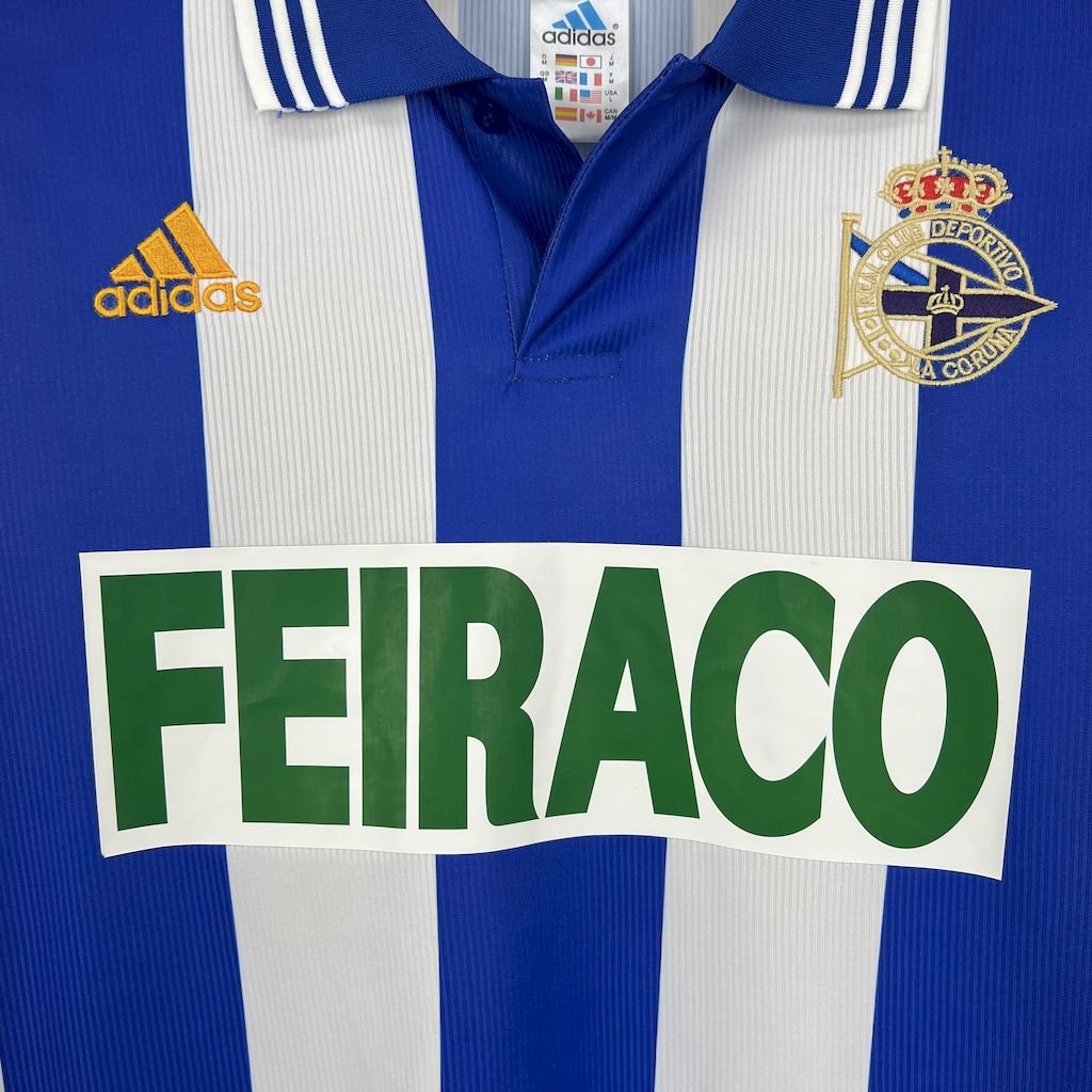 CAMISETA DEPORTIVO LA CORUÑA 99/00 RETRO