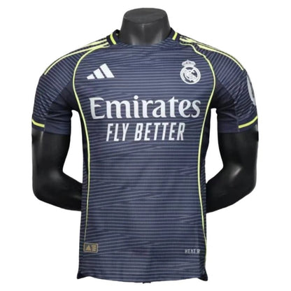 CAMISETA VERSIÓN JUGADOR REAL MADRID 2025/26 VISITA