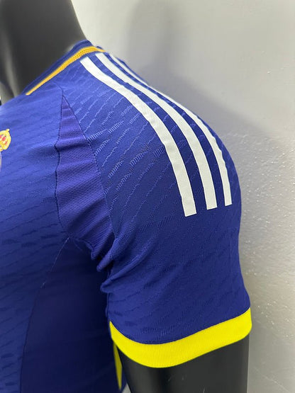 CAMISETA VERSIÓN JUGADOR REAL MADRID AZUL 2024/25